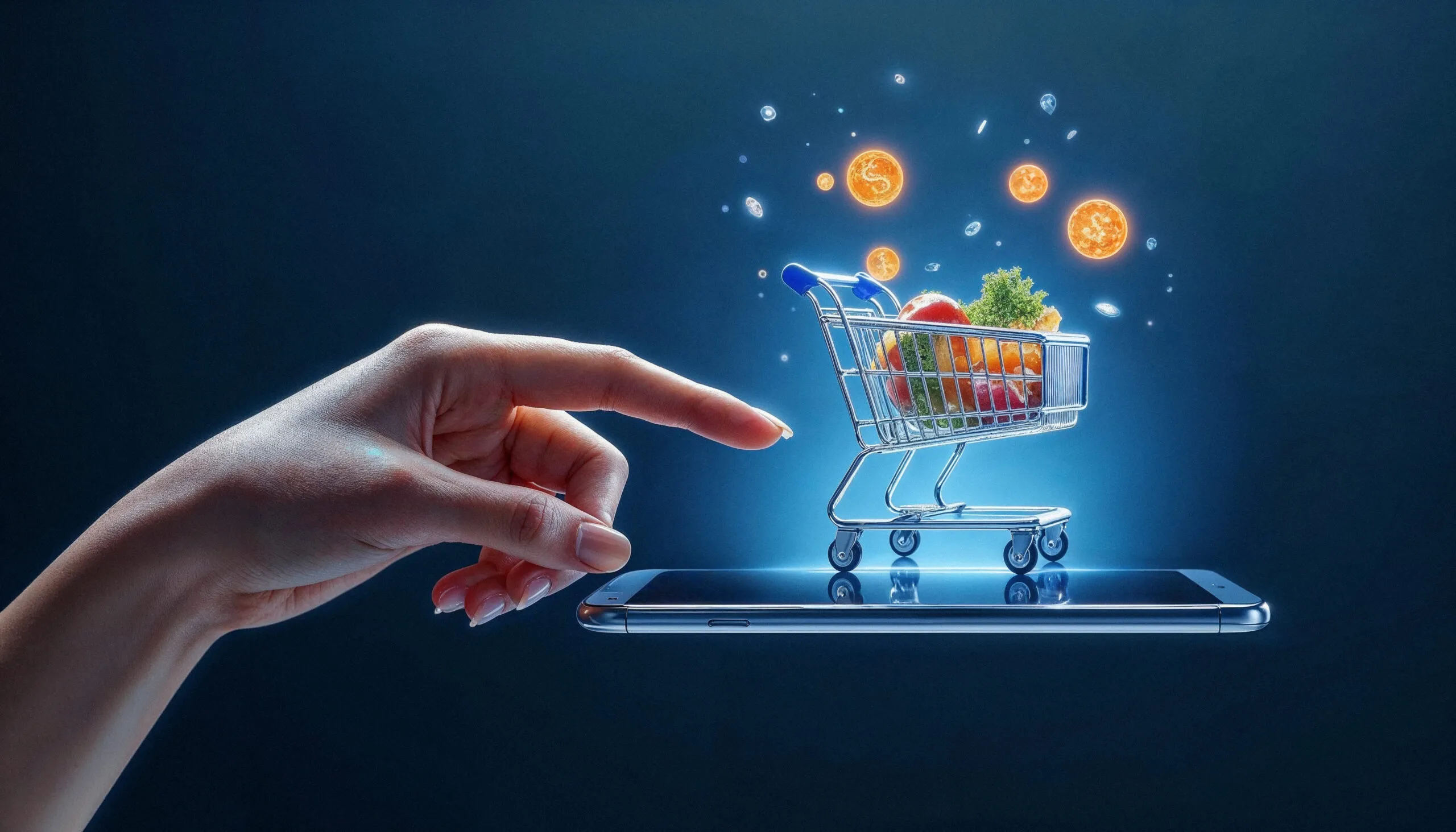 online shopping concept