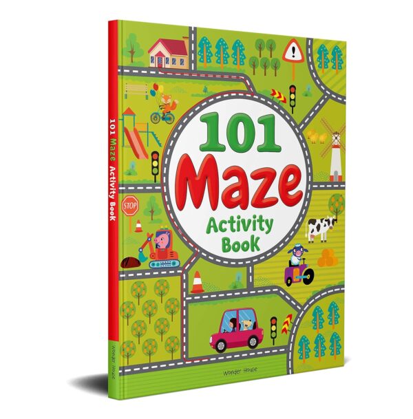101 Maze Activity Book: Fun & Challenging Mazes for Kids