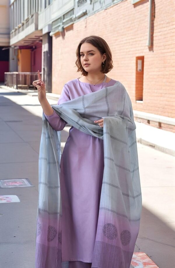 1750502743 GoSriKi Womens Rayon Viscose Solid Straight Kurta with Pant Dupatta.jpg