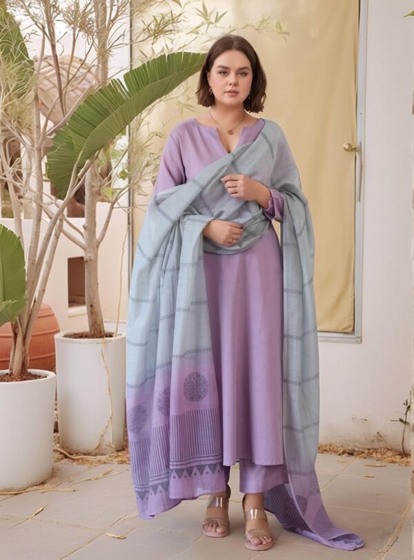 1750502744 GoSriKi Womens Rayon Viscose Solid Straight Kurta with Pant Dupatta.jpg