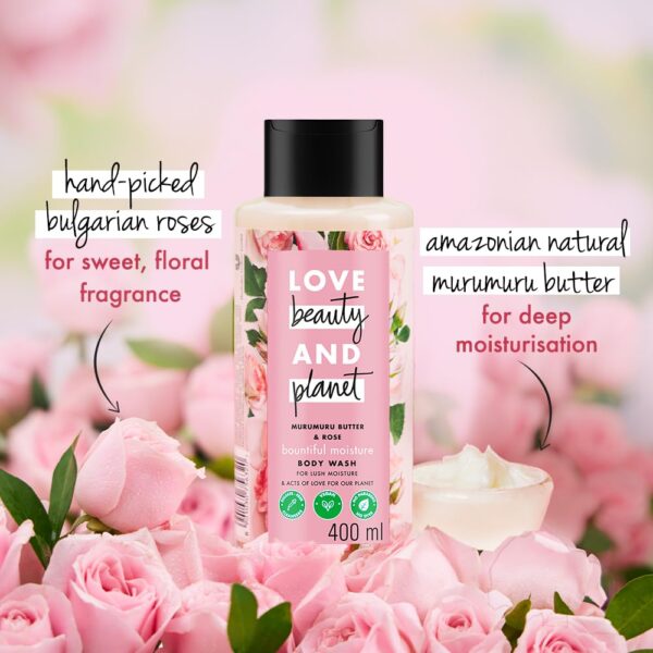 1750509861 Love Beauty Planet Moisturising Body Wash 400ml with Murumuru Butter Rose Sulfate Free.jpg