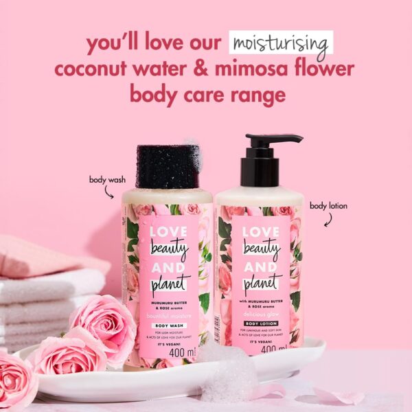 1750509862 Love Beauty Planet Moisturising Body Wash 400ml with Murumuru Butter Rose Sulfate Free.jpg