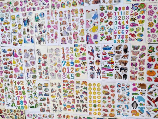 1750510253 Eclet Wall Cartoon Puffy 3D PVC Cute Mix Stickers Funny for Kids On Gifts 20 Sheet Removable 12.jpg