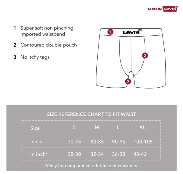 1750516119 Levis 010 Mens Pure Cotton Solid Boxer Brief Mid Rise Inner Elastic Waistband Pack of 2.jpg