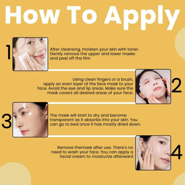 1750518953 Bee Beauty Bio Collagen Overnight Mask Pack of 1 Korean Face Mask For Glass Skin Sheet Mask.jpg