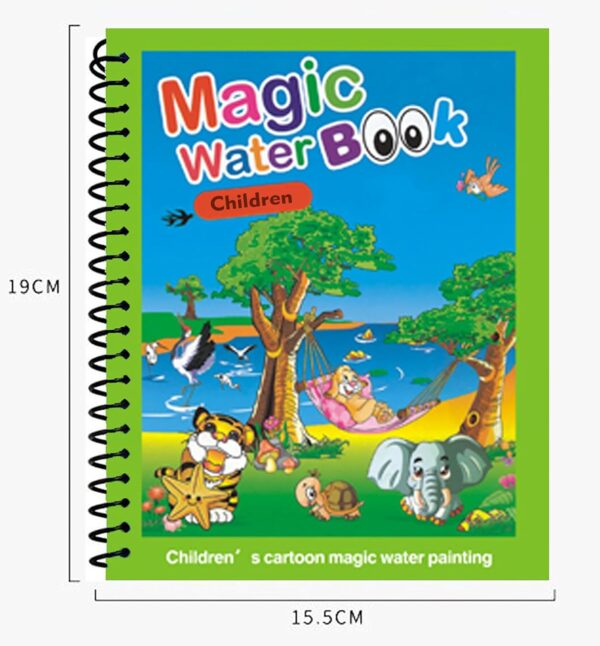 1750525877 GLUN® Water Marker Magic Book for Kids 4 Different Theme Magic Books Educational Promote Fine.jpg