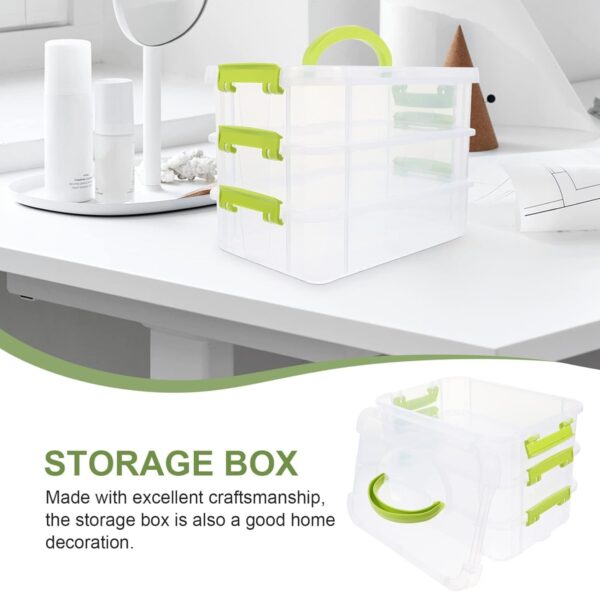 1750527548 UCRAVO 3 Layer Storage Box Hair Accessories Organizer Craft Box Organizer Folding Tool Box Beads.jpg