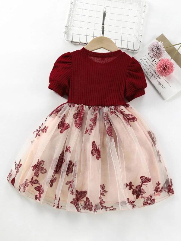 1750537202 TAGAS Girls Embroidery Pattern Cap Sleeve Dress Girls Dress Party Dress for Girls Fancy Dress.jpg