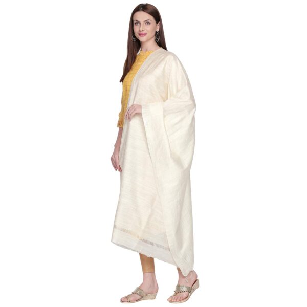 1750540772 DUPATTA BAZAAR Womans Off White Cotton Silk Dupatta.jpg