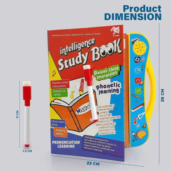 1750549909 Storio Intelligence Book Sound Book Learning Cards for ChildrenEnglish Letters Words.jpg