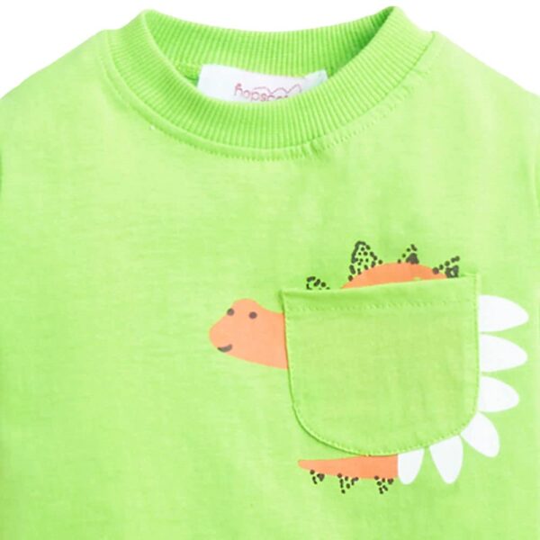 1750551852 Hopscotch Boys Cotton All Over Print T Shirt with Jacket and Pants Set in Green Color.jpg