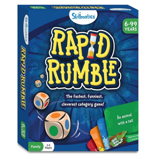 1750552605 Skillmatics Rapid Rumble Fast Paced Board Game for Kids Teens Adults Fun for Family Game Night.jpg