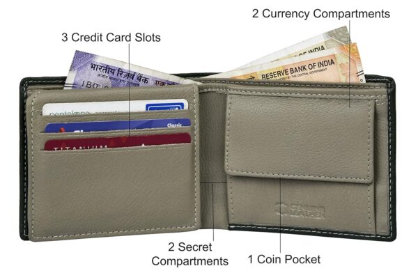 1750556334 URBAN FOREST Kyle GreenGrey Leather Wallet for Men.jpg