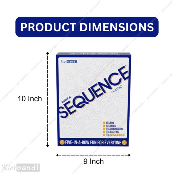 1750565440 Kids Mandi Make a Sequence Game Card Based Board Games for Family Strategy Game for All Ages.jpg
