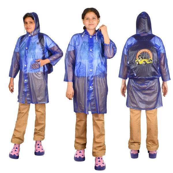 1750565525 HACER Ferrari Raincoat for 9 to 10 Years Old Kids Waterproof Full Length Hood Pockets Boys and.jpg
