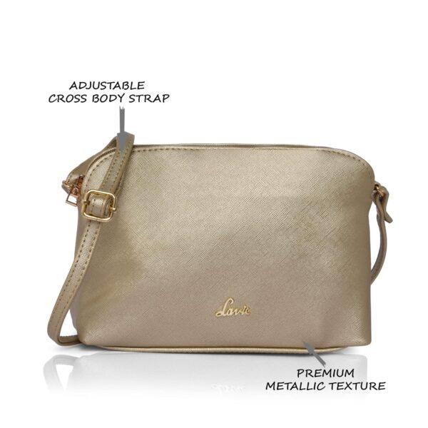 1750571029 Lavie Womens Archer Textured Dome Sling Bag Ladies Purse Handbag.jpg
