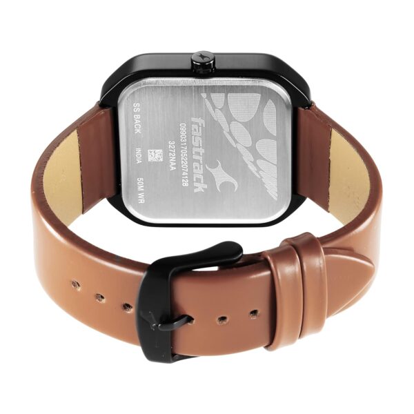 1750579380 Fastrack After Dark Quartz Analog Grey Dial Brown Leather Strap Watch for Guys NT3272NL02.jpg