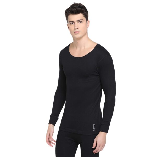 1750588099 Levis Mens Cotton Regular Fit Solid Solid Round Neck Full Sleeve Thermal Top.jpg