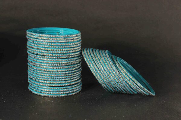 1750590180 NMII Glass with Polka Dots Glitter Stylish Fancy Bangles Set For Women Girls Glass Bangles.jpg