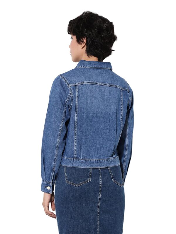 1750594009 ONLY Womens Cotton Standard Length A Line Coat.jpg