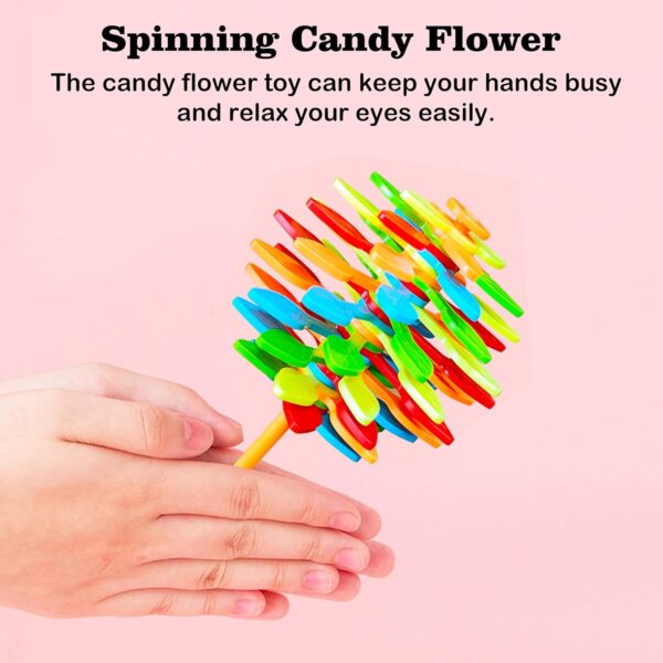 1750599959 VGRASSP Spinning Candy Flower Toy for Kids Lollipop Shaped Hand Spinner Twisting and Rotating.jpg