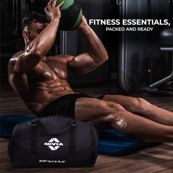 1750600085 NIVIA Beast Gym Bag 4 Polyester Unisex Gym Bags Shoulder Bag for Men Women with Separate Shoes.jpg