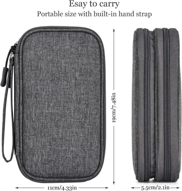 1750602935 SaleOn 8.3X5 Inch Portable Storage Organizer Bag Usb Cable Earphone Power Bank Mobile Charger.jpg