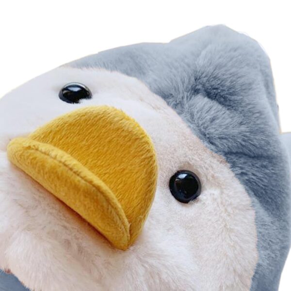 1750604331 BabyMoon Duck Winter Fleece Soft Cap with Scarf Blue.jpg
