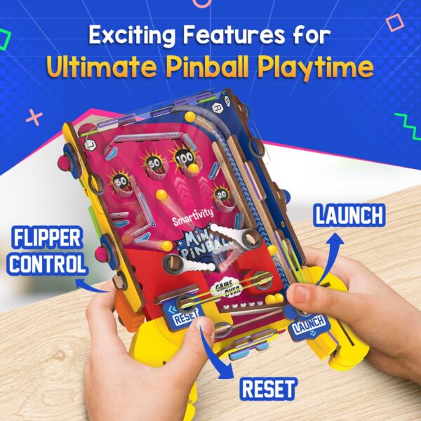 1750618176 Smartivity DIY Pocket Pinball Handheld Game for Kids Ages 6 7 8 9 10 11 12 YearsHand Held Exciting.jpg