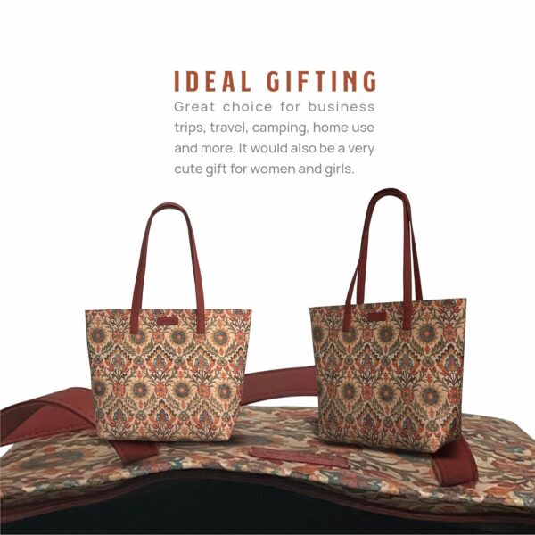 1750634917 Aquatan Spacious Dark Red Floral Canvas Block Tote Bag for Women with 2 Pockets Ideal Large Shoulder.jpg
