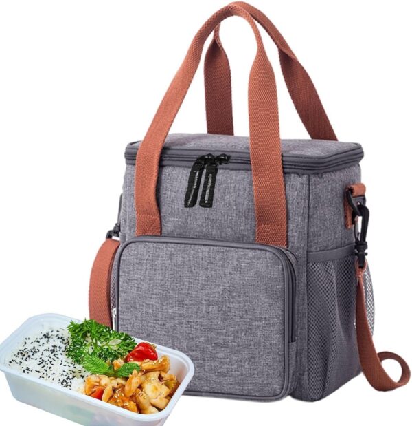 1750655344 SaleOn Pvc Fabric Lunch Bag Reusable Grocery Bags Food Storage Sack Tote Box Adults Women.jpg