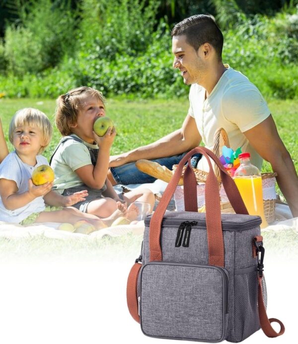 1750655346 SaleOn Pvc Fabric Lunch Bag Reusable Grocery Bags Food Storage Sack Tote Box Adults Women.jpg