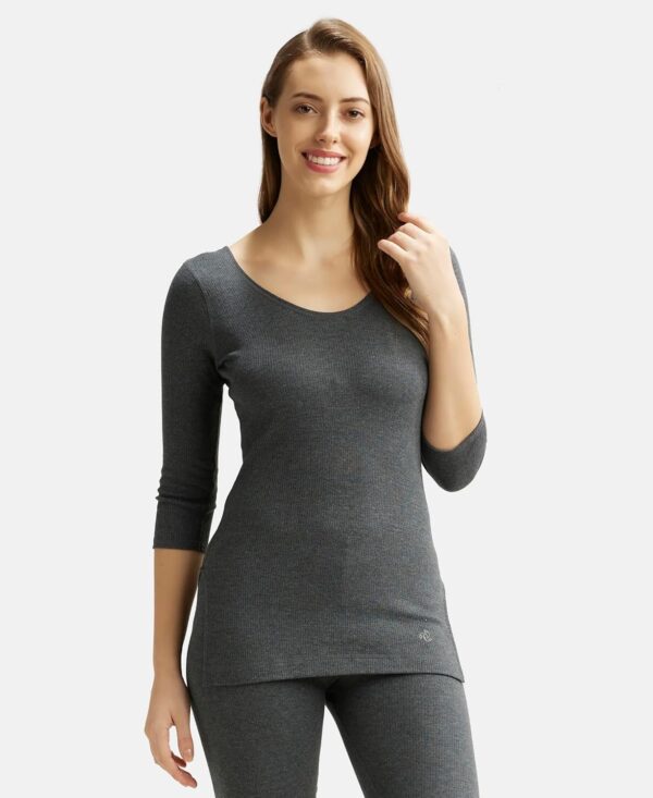 1750863909 Jockey 2503 Womens Super Combed Cotton Rich Three Quarter Sleeve Slim Fit Thermal Top with Stay Warm.jpg