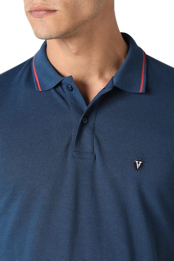 1750869357 Van Heusen Mens Cotton Solid Regular Fit T Shirt.jpg