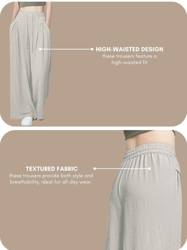 1750874697 GRECIILOOKS Womens Loose High Rise Textured Trousers High Waisted Pant Korean Trousars Available in Plus.jpg
