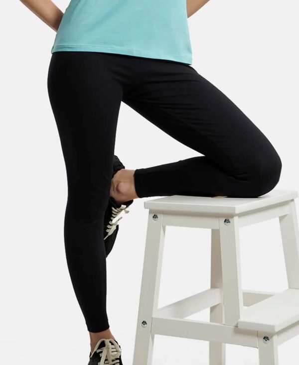 1750885519 Jockey AW87 Womens Super Combed Cotton Elastane Stretch High Rise Leggings with Ultrasoft Waistband.jpg
