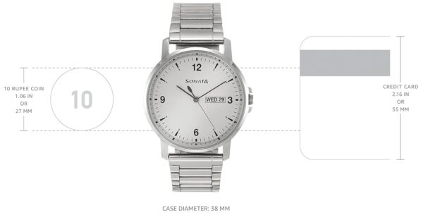 1750902053 Sonata Essentials Analog White Dial Mens Watch NL77083SM01NP77083SM01.jpg