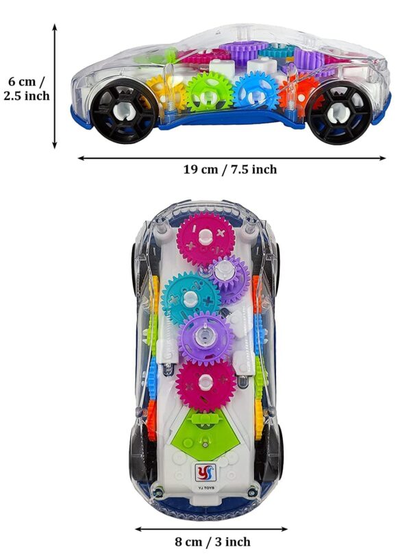 1750902267 Storio 3D Baby Car Toy with 360 Degree Rotation Gear Simulation Mechanical Car with Sound Music Light Toys.jpg