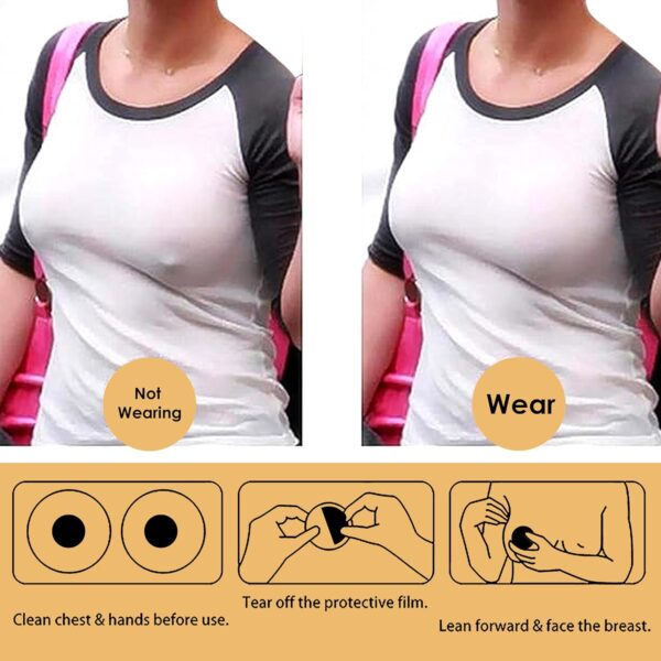 1750915580 SNMMIFER Silicone Nipple Covers Reusable for Women 2 Pair with Double Sided Tape 36 Pieces Fashion Clothing.jpg