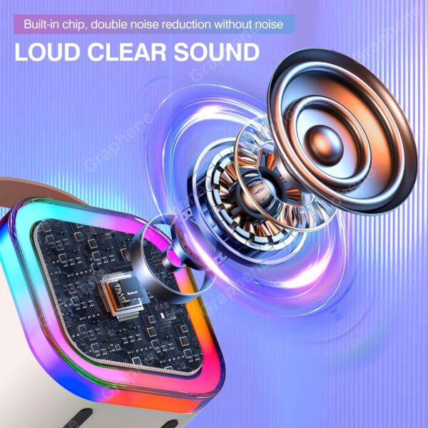 1750920026 GRAPHENE Karaoke Machine for Kids Adults Rechargeable Wireless Mic Mini Portable Bluetooth Speaker Voice.jpg