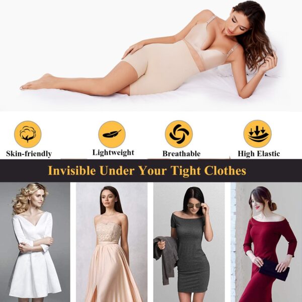 1750922317 HSR Shapewear Shorts Tummy Control Shapewear Invisible Shaping Shorts High Waisted Body Shaper Shorts Under.jpg