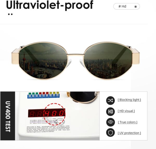 1750925822 CREEK Retro Oval Sunglasses for Women Men Trendy Metal Sun Glasses Classic Shades UV400 Protection.jpg