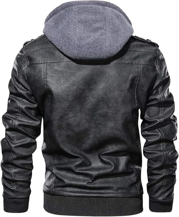 1750925938 Blaq Ash Mens Faux Leather Hooded Motorcycle Jacket Zip Up with Pockets Removable Hood.jpg