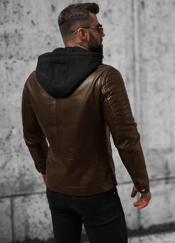 1750927305 Blaq Ash Mens Faux Leather Hooded Motorcycle Jacket Zip Up with Pockets Removable Hood.jpg