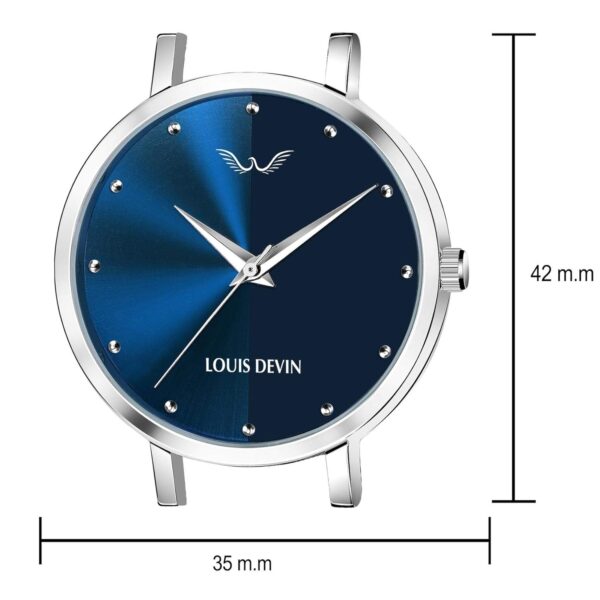 1750929743 LOUIS DEVIN LD L144 BLU CH Mesh Blue Dial Silver Band Stainless Steel Chain Analog Wrist Watch for Women.jpg
