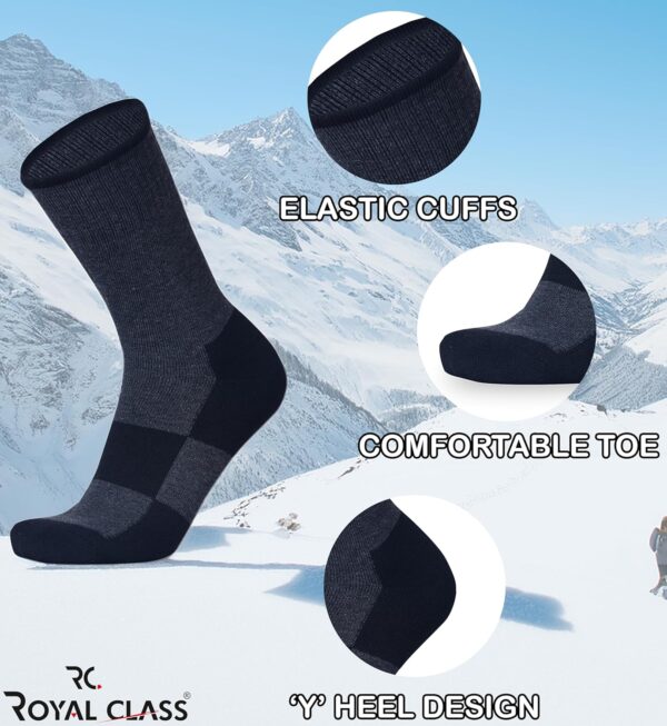 1750930347 RC. ROYAL CLASS Thermal Socks For Men Thick Heavy Duty Cushioned Towel Woolen Socks Calf Length Warm Winter.jpg