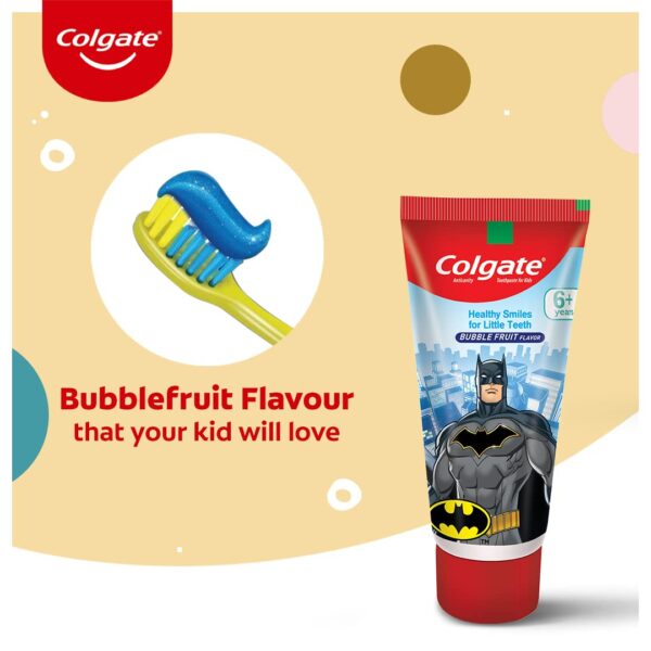 1750930550 Colgate Kids Toothpaste For 6 Years Bubble Fruit Flavour Gentle Protection Enamel Protection Tooth Paste.jpg