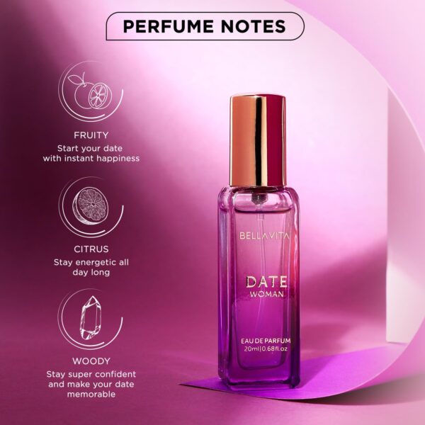 1750932171 Bella Vita Luxury Date Woman Long Lasting EDP 20ml with Pink Pepper Jasmine Vanilla Floral Fruity.jpg