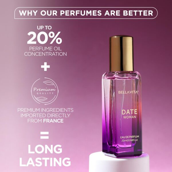 1750932172 Bella Vita Luxury Date Woman Long Lasting EDP 20ml with Pink Pepper Jasmine Vanilla Floral Fruity.jpg