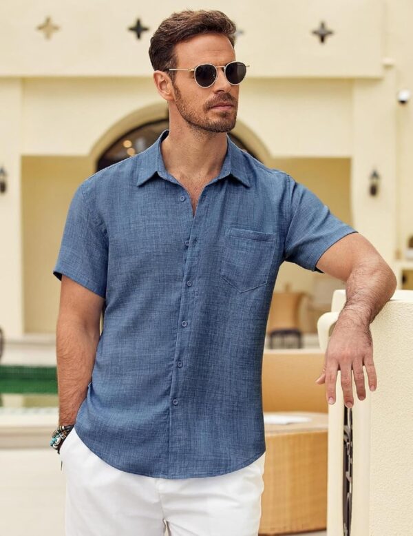1750932888 Lymio Regular Fit Shirt for Men Men Stylish Regular Fit Shirt Resort Slub.jpg